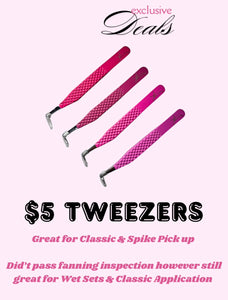 $5 Dollar Tweezers Special!