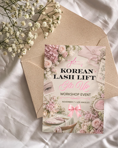Korean Lash Lift Glo Up WorkShop Event EARLY BIRD TICKET SALE